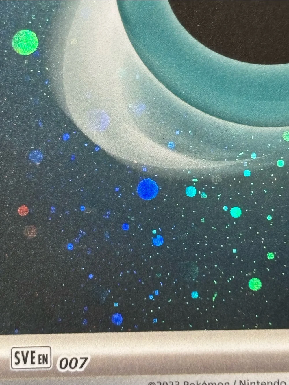 Full Holo Basic Energy Darkness Type Card